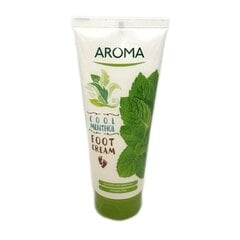 Vėsinamasis pėdų kremas su mentoliu Aroma, 75 ml kaina ir informacija | Kūno kremai, losjonai | pigu.lt