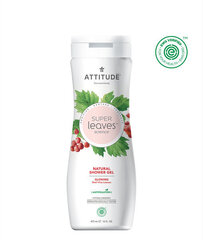 Attitude Super Leaves Glowing Shower Gel Red Vine Leaves - Гель для душа Сияние 473 ml цена и информация | Масла, гели для душа | pigu.lt