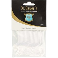 Tarpdančių šepetėliai Dr. Bauer's, 32 vnt kaina ir informacija | Dantų šepetėliai, pastos | pigu.lt