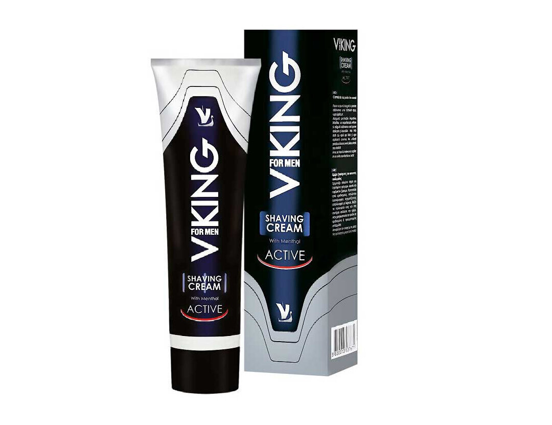 Skutimosi kremas vyrams Viking Active, 100 ml kaina ir informacija | Skutimosi priemonės ir kosmetika | pigu.lt