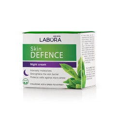 Naktinis kremas su hialurono rūgštimi ir žaliosios arbatos ekstraktu Aroma Labora Skin Defense, 50 ml kaina ir informacija | Veido kremai | pigu.lt
