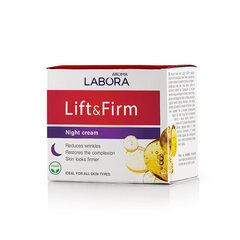 Naktinis veido kremas nuo senatvinių požymių Aroma Labora Lift&Firm, 50 ml цена и информация | Кремы для лица | pigu.lt