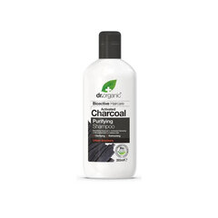 Шампунь Dr Organic Activated Charcoal Shampoo, 265 мл цена и информация | Шампуни | pigu.lt