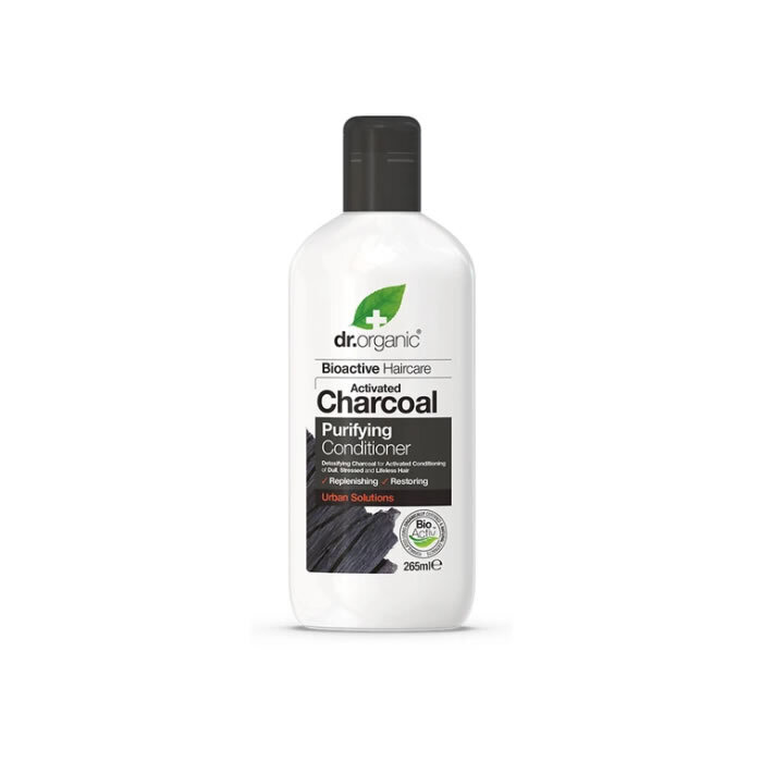 Anglies kondicionierius Dr. Organic Charcoal, 265 ml цена и информация | Balzamai, kondicionieriai | pigu.lt