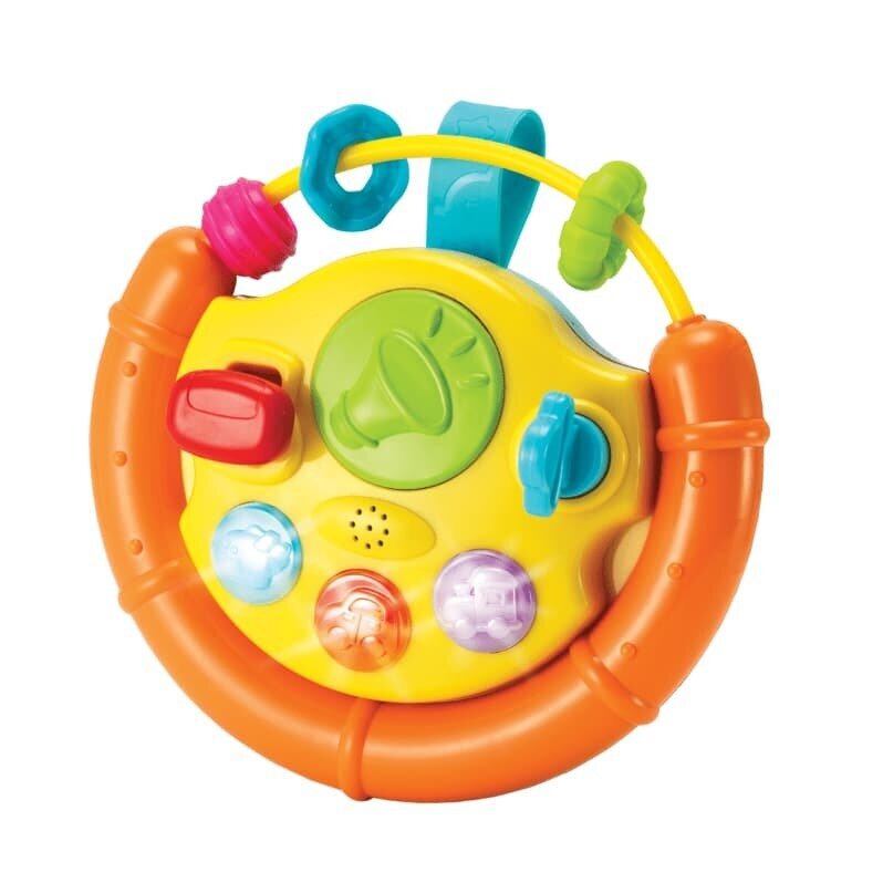 Žaislinis vairas WinFun su garso ir šviesos efektais kaina ir informacija | Žaislai kūdikiams | pigu.lt