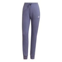 Sportinės kelnės moterims Adidas Essentials French Terry 3 Stripes Pants W H42011, violetinės kaina ir informacija | Sportinė apranga moterims | pigu.lt