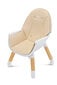 Maitinimo kėdutė kūdikiams Caretero Tuva 2 in 1, smėlio spalvos kaina ir informacija | Maitinimo kėdutės | pigu.lt