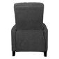 Fotelis ENIGMA su rankiniu mechanizmu 68 x 91 x H 100 cm, pilkos spalvos kaina ir informacija | Svetainės foteliai | pigu.lt