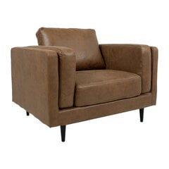 Fotelis LISBON 110x92xH89cm, rudas kaina ir informacija | Svetainės foteliai | pigu.lt