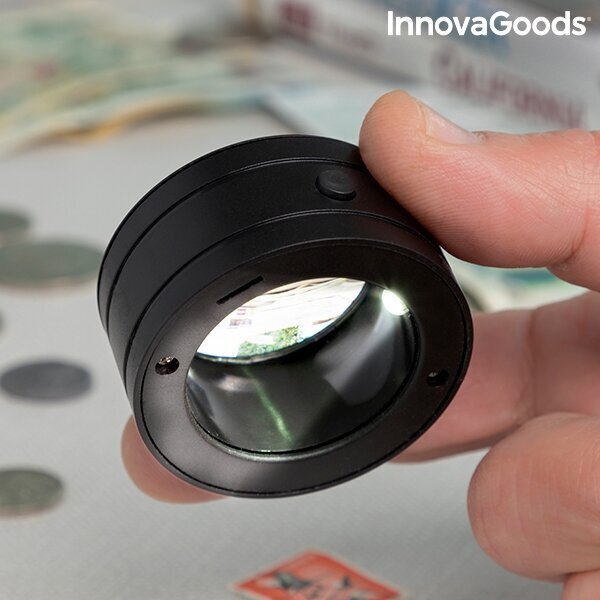 Kišeninis didinamasis stiklas LED Magle Innovagoods kaina ir informacija | Kanceliarinės prekės | pigu.lt