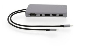 Док-станция LMP USB-C Display Dock 2 цена и информация | Адаптеры, USB-разветвители | pigu.lt
