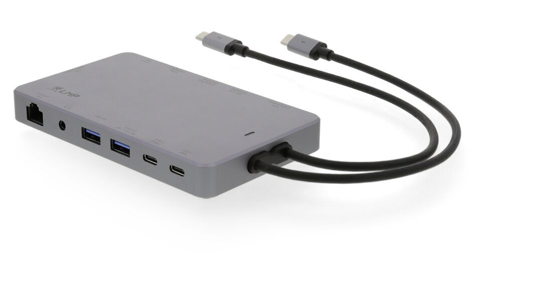 LMP Docking Station USB-C Display Dock 2 kaina ir informacija | Adapteriai, USB šakotuvai | pigu.lt