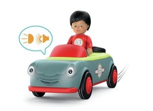 Инерционная машинка Olli Olday 3 детали, со звуковыми и световыми эффектами цена и информация | Игрушки для малышей | pigu.lt