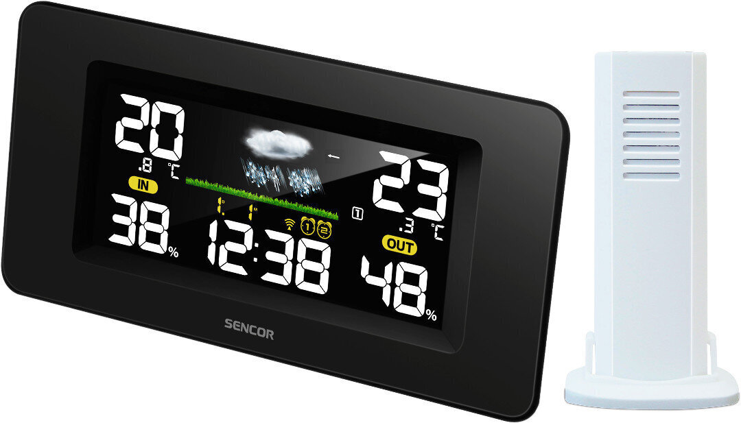 Orų stotelė Sencor SWS 5270 kaina ir informacija | Meteorologinės stotelės, termometrai | pigu.lt