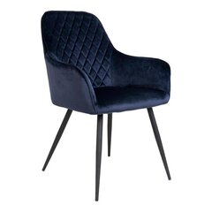 2-jų kėdžių komplektas Harbo, mėlynas kaina ir informacija | Virtuvės ir valgomojo kėdės | pigu.lt