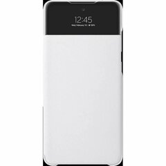 SAMSUNG SMART S VIEW WALLET COVER WHITE A72 kaina ir informacija | Telefono dėklai | pigu.lt