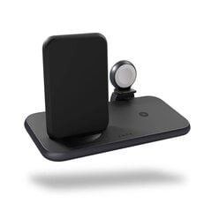 Zens Alu 4 in 1 Stand Wireless цена и информация | Зарядные устройства для телефонов | pigu.lt
