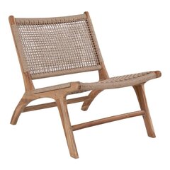 Кресло Derby, коричневый цена и информация | Садовые стулья, кресла, пуфы | pigu.lt