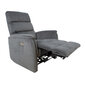 Fotelis BARCLAY 79x86xH105cm, elektrinis, mėlynas kaina ir informacija | Svetainės foteliai | pigu.lt