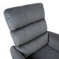 Fotelis BARCLAY 79x86xH105cm, elektrinis, mėlynas kaina ir informacija | Svetainės foteliai | pigu.lt