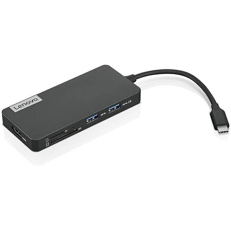 USB šakotuvas Lenovo USB-C 7-in-1 kaina ir informacija | Adapteriai, USB šakotuvai | pigu.lt