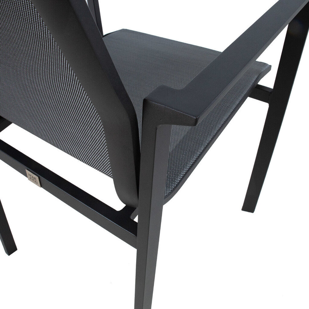 Kėdė AMALFI 58x65xH90cm, pilka kaina ir informacija | Lauko kėdės, foteliai, pufai | pigu.lt