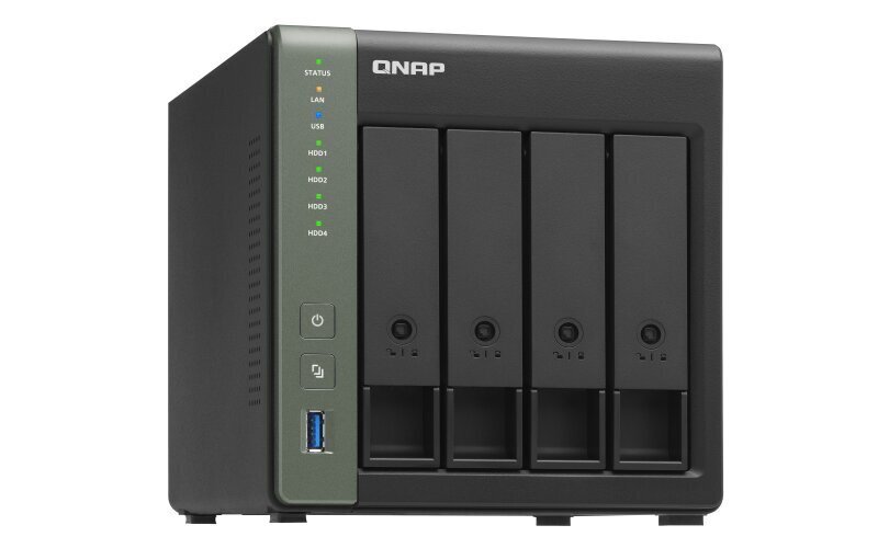 NAS STORAGE TOWER 4BAY/NO HDD TS-431KX-2G QNAP kaina ir informacija | Vidiniai kietieji diskai (HDD, SSD, Hybrid) | pigu.lt