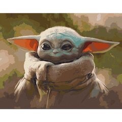 Piešimo rinkinys Yoda, 40x50 kaina ir informacija | Tapyba pagal skaičius | pigu.lt