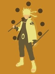 Piešimo rinkinys Naruto , 15x20 kaina ir informacija | Tapyba pagal skaičius | pigu.lt