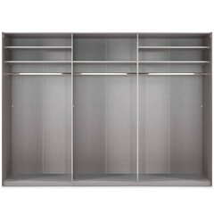 Шкаф Altona2 графит/темно-серый 270 см цена и информация | Шкафы | pigu.lt