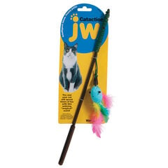 JW игрушка для котов, удочка с пером цена и информация | Игрушки для кошек | pigu.lt