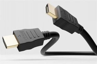 Goobay HDMI, 1 m kaina ir informacija | Kabeliai ir laidai | pigu.lt