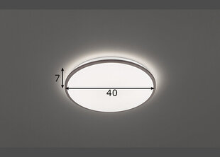 Fischer and Honsel lubinis šviestuvas Jaso LED 891097819 kaina ir informacija | Lubiniai šviestuvai | pigu.lt