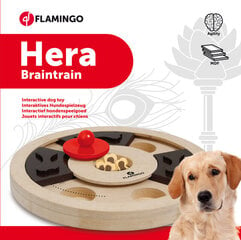Interaktyvus medinis žaislas Flamingo Hera, ø 25cm kaina ir informacija | Žaislai šunims | pigu.lt