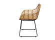 2-ių kėdžių komplektas SIT Tom Tailor, rudas/juodas kaina ir informacija | Virtuvės ir valgomojo kėdės | pigu.lt
