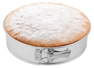 Торт олово мраморная форма 18 см Брунбесте BB-1033 цена и информация | Формы, посуда для выпечки | pigu.lt