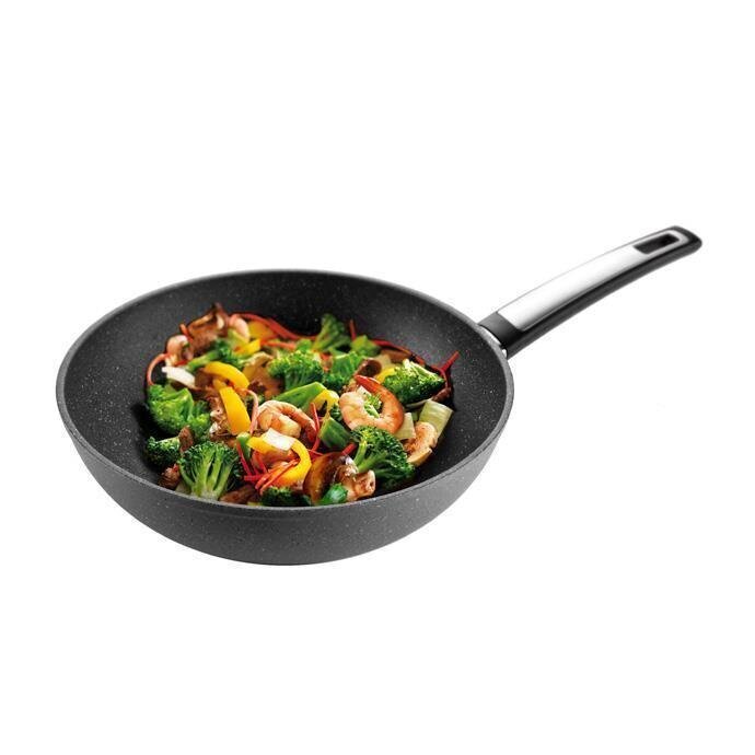 Tescoma i-Premium Stone Wok keptuvė, ø 28 cm цена и информация | Keptuvės | pigu.lt