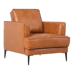 Fotelis LEO 80x86xH85cm, šviesiai rudas kaina ir informacija | Svetainės foteliai | pigu.lt