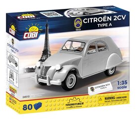 Konstruktorius Cobi Citroen 2CV A tipo , 80 det. kaina ir informacija | Konstruktoriai ir kaladėlės | pigu.lt