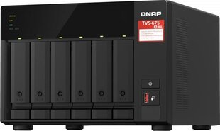 Qnap TVS-675-8G цена и информация | Чехлы для внешних жестких дисков | pigu.lt