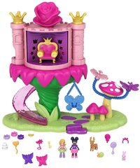 Rinkinys Polly Pocket Rainbow fairy funfair, 15 d. kaina ir informacija | Žaislai mergaitėms | pigu.lt