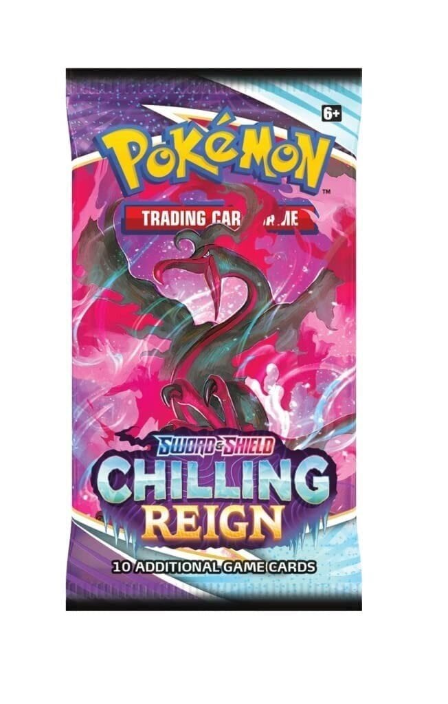 Kortos Pokemon TCG Sword & Shield Chilling Reign kaina ir informacija | Stalo žaidimai, galvosūkiai | pigu.lt