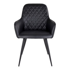 Комплект из 2 стульев Harbo, чёрный цена и информация | Стулья для кухни и столовой | pigu.lt