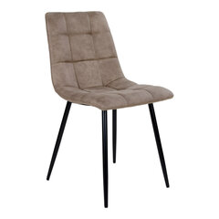 Обеденный стул Middelfar, светло-коричневый цена и информация | Стулья для кухни и столовой | pigu.lt