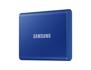 SAMSUNG T7 500GB USB 3.2 Įrašymo greitis 1000 Mb/s Skaitymo greitis 1050 Mb/s MU-PC500H/WW kaina ir informacija | Išoriniai kietieji diskai (SSD, HDD) | pigu.lt