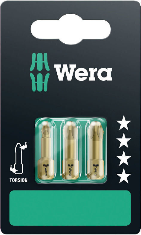 Antgalių rinkinys Wera Torsion 855/1 TH, 1 vnt. kaina ir informacija | Mechaniniai įrankiai | pigu.lt