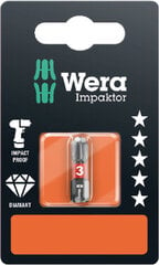 Antgalis Wera Impactor, 1 vnt. kaina ir informacija | Mechaniniai įrankiai | pigu.lt