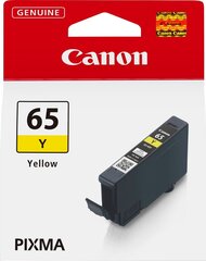 Originali rašalo kasetė Canon 65Y Geltona kaina ir informacija | Kasetės rašaliniams spausdintuvams | pigu.lt