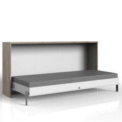 Sulankstoma lova Aatrium Jiust, 90x200 cm balta/ruda kaina ir informacija | Lovos | pigu.lt