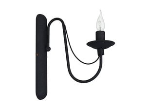 Настенный светильник Roza, черный цена и информация | Настенные светильники | pigu.lt